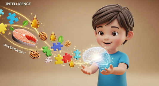 子どもの脳発達に必須!オメガ3脂肪酸が不足すると起こる7つの症状と対策法