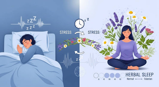 ストレスと睡眠の関係性：ハーブの力で両方を同時に改善する方法