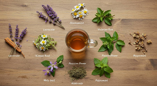 ストレス社会を生き抜く：今注目のリラックスハーブ7種