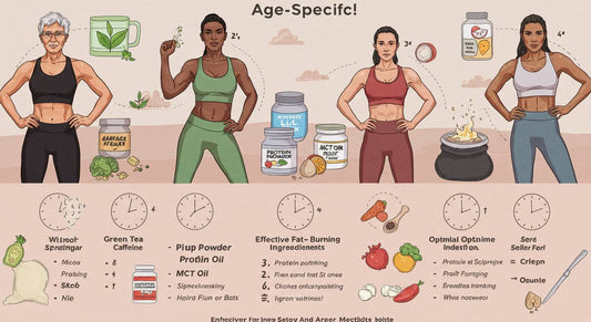 年代別！脂肪燃焼に効果的な成分と摂取タイミング