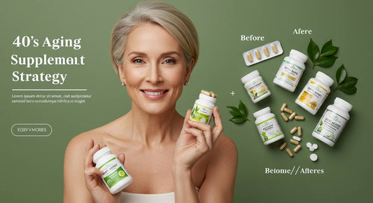 40代からのアンチエイジングサプリ戦略〜今からでも間に合う対策法