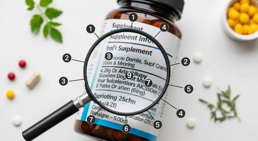 プロが教える！サプリメントラベルの読み方と品質を見抜く7つのポイント