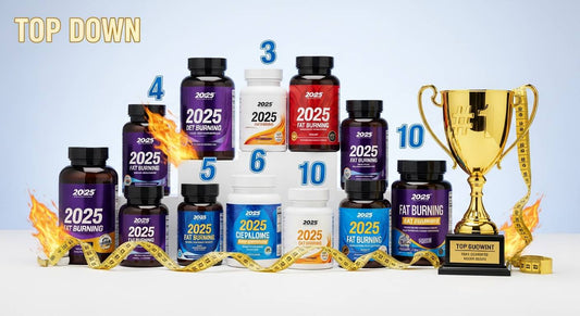 【2025年最新】脂肪燃焼効果バツグンのダイエットサプリメントランキングTOP10
