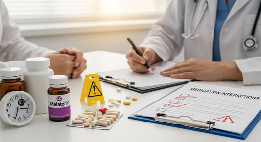 メラトニンと他の薬の危険な相互作用：服用前に確認すべきことリスト