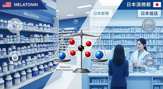 海外と日本のメラトニン規制の違い：知っておくべき安全性の国際基準